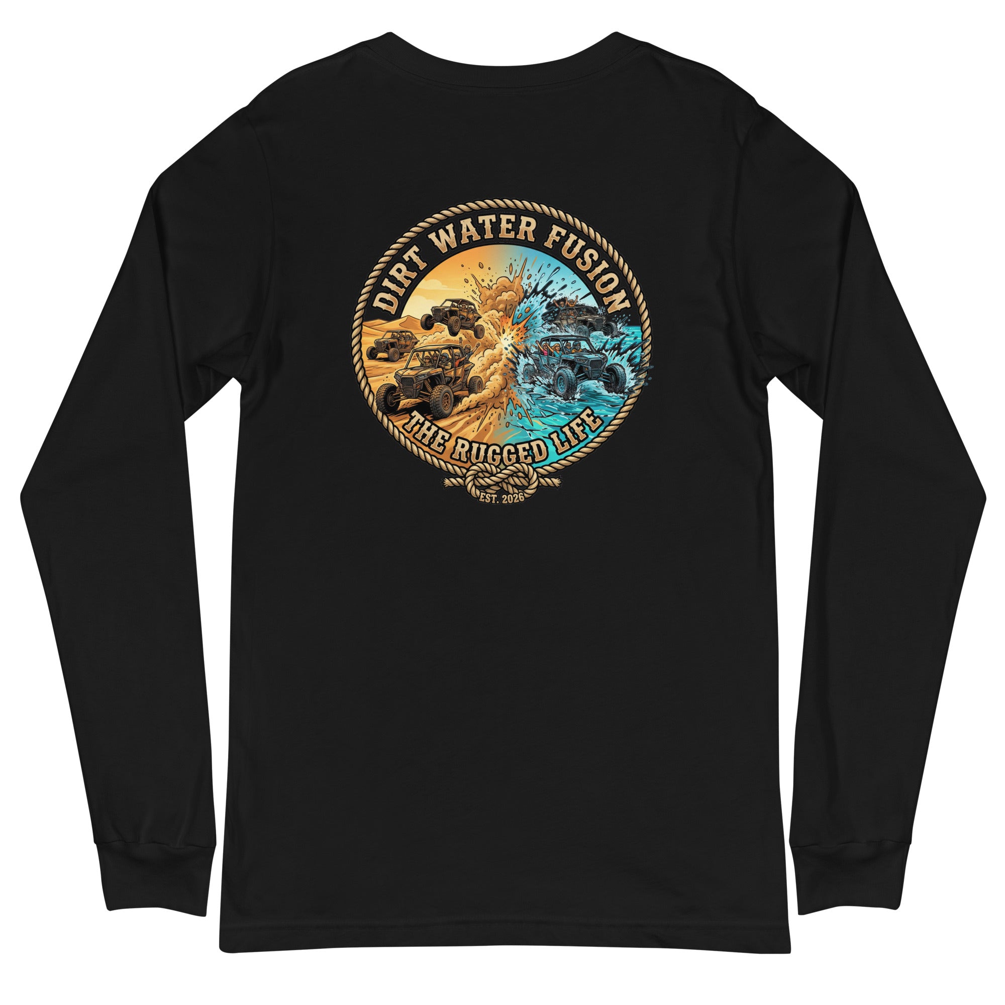 Swamp Buggy Long Sleeve Tee - Off-Road Adventure Shirt | Dirt Water Fusion image
