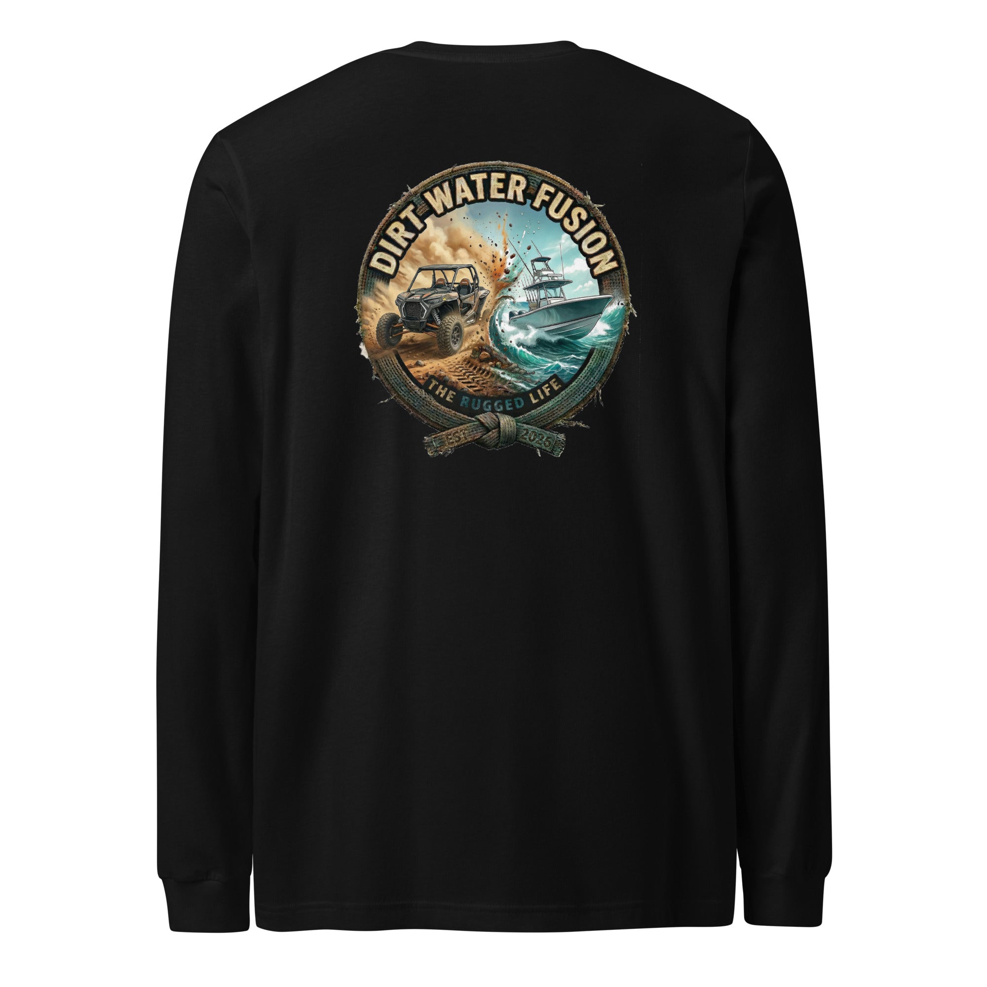 Side By Side & Boat Classic Tee - Off-Road Water Sports Shirt | Dirt Water Fusion image
