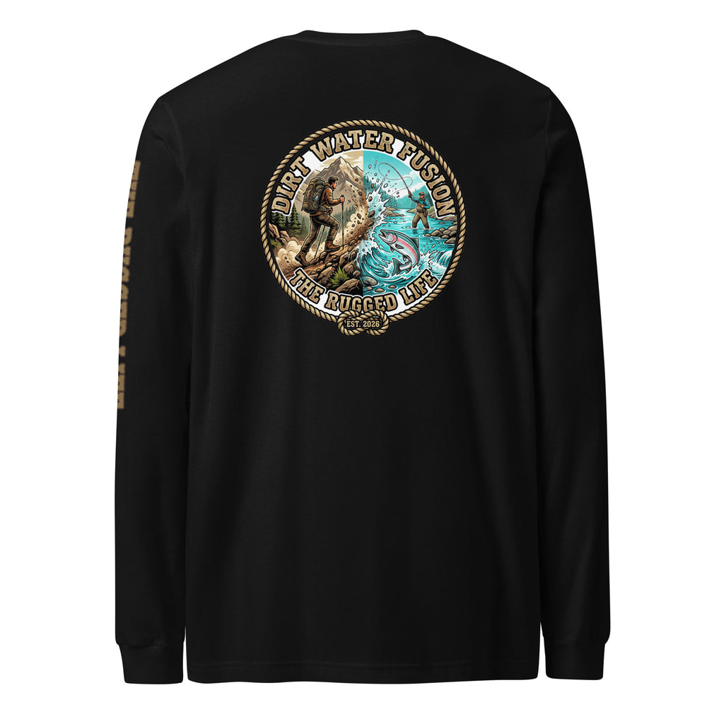 Hiking & Salmon Fishing Classic Tee - Outdoor Adventure Shirt | Dirt Water Fusion image
