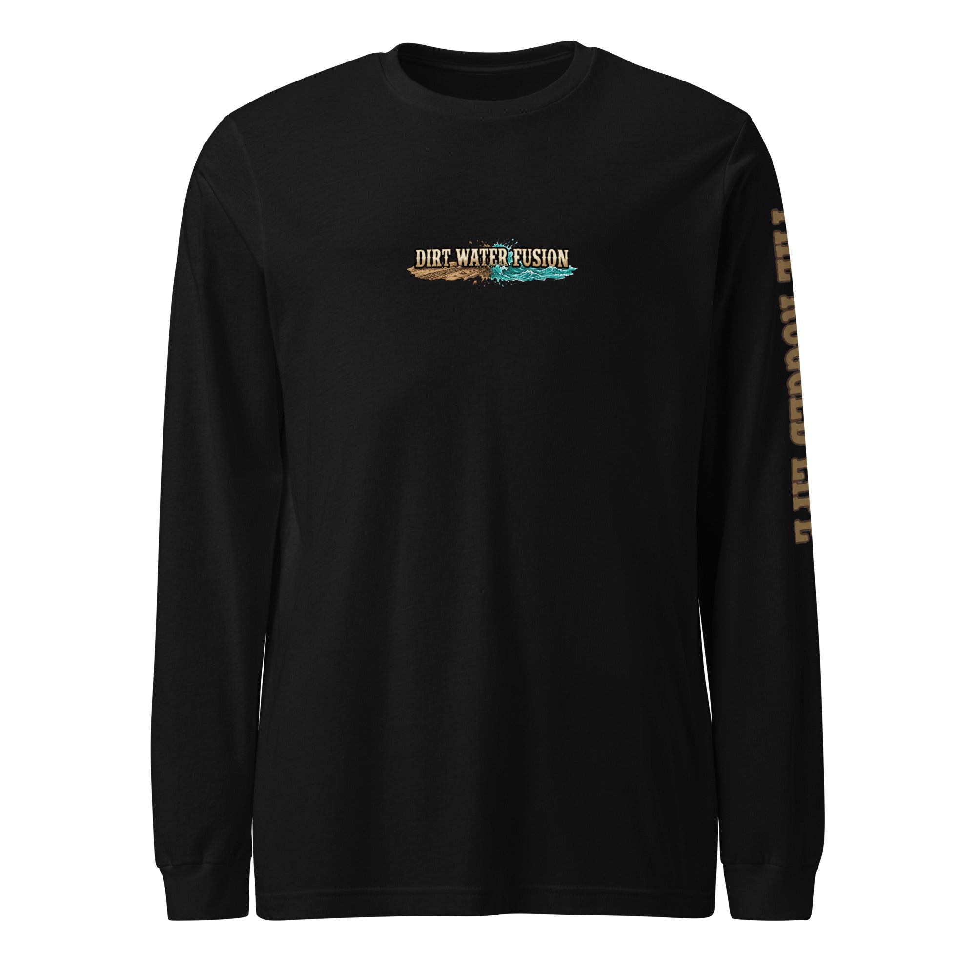 Jeep & Boat Long Sleeve Tee - Off-Road Water Adventure Shirt | Dirt Water Fusion image
