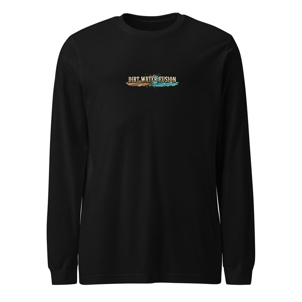 ATV & Bass Boat Long Sleeve Tee - Outdoor Adventure Shirt | Dirt Water Fusion image
