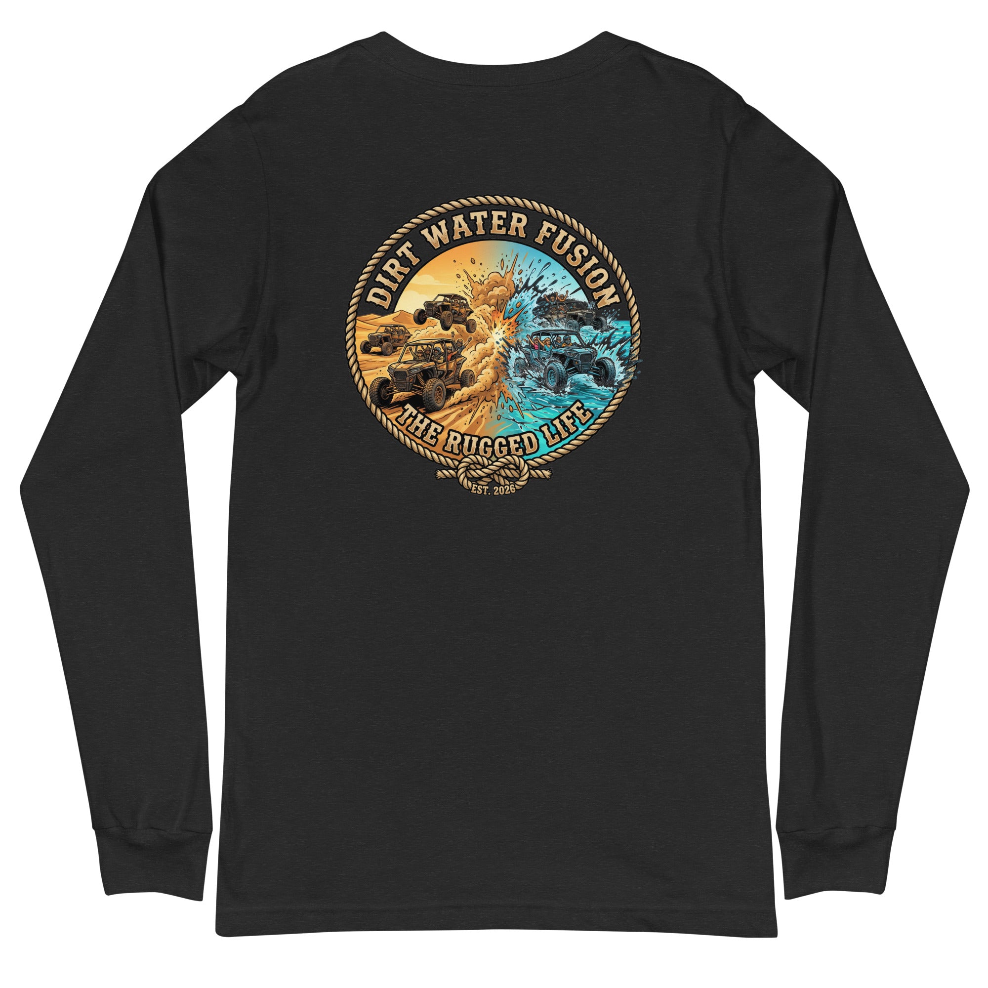 Swamp Buggy Long Sleeve Tee - Off-Road Adventure Shirt | Dirt Water Fusion image
