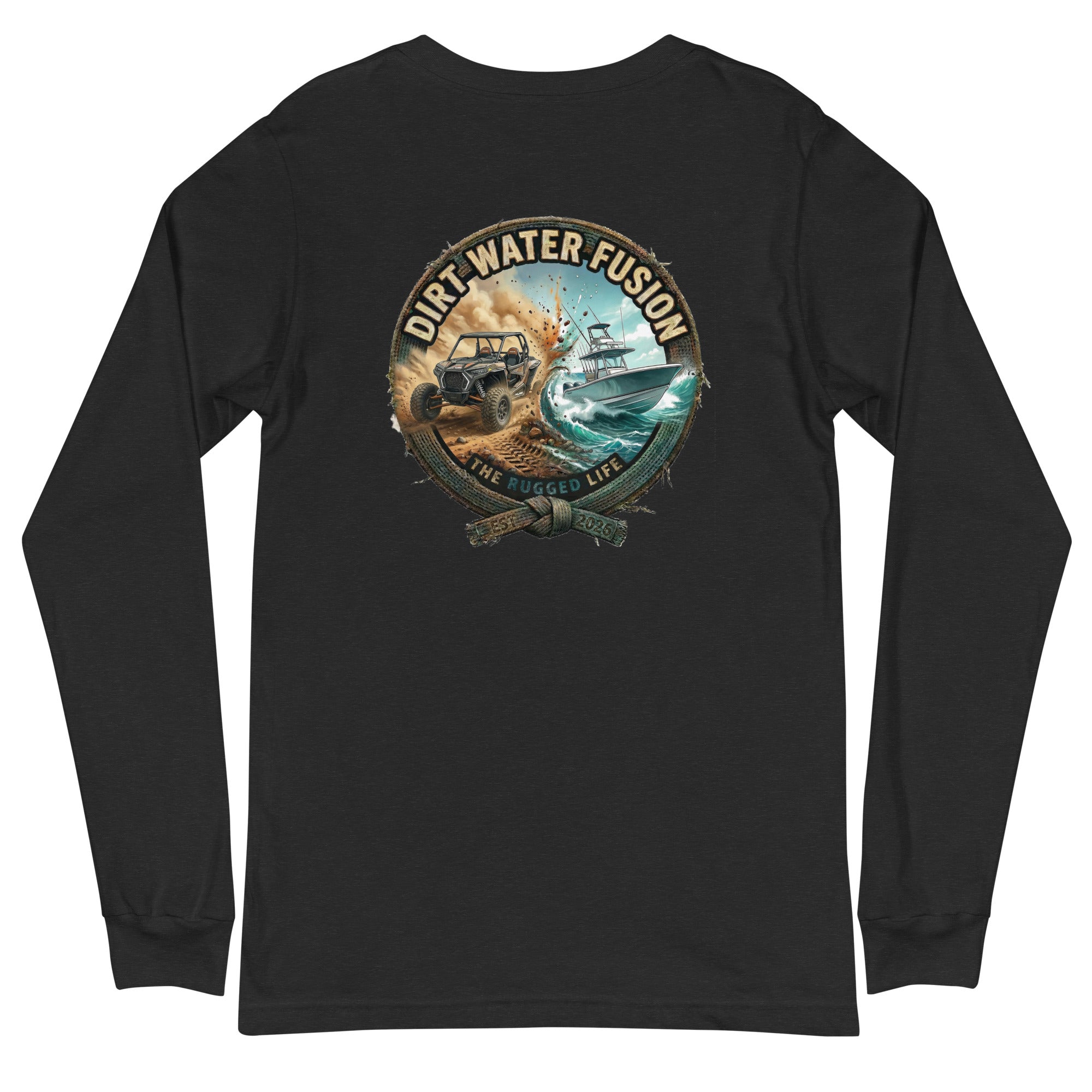 Side By Side & Boat Classic Tee - Off-Road Water Sports Shirt | Dirt Water Fusion image
