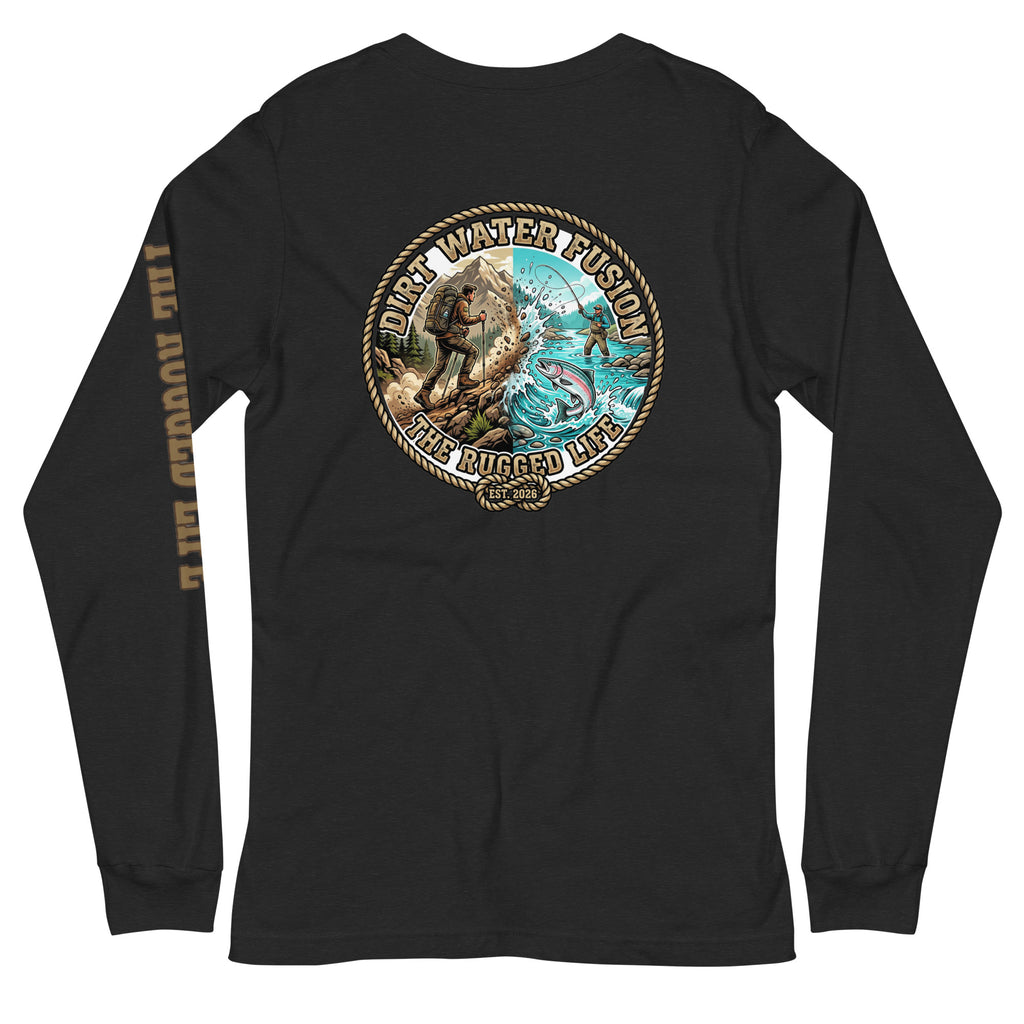 Hiking & Salmon Fishing Classic Tee - Outdoor Adventure Shirt | Dirt Water Fusion image
