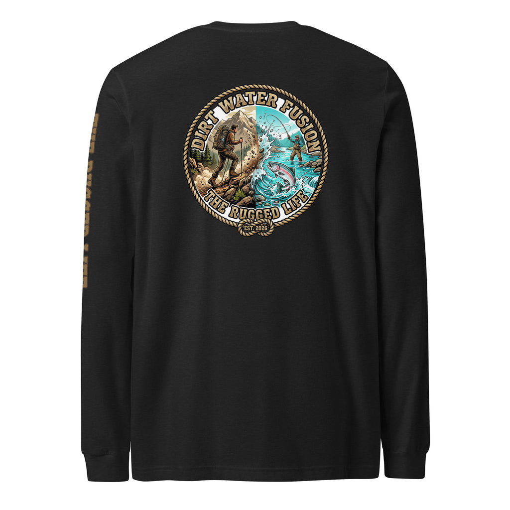 Hiking & Salmon Fishing Classic Tee - Outdoor Adventure Shirt | Dirt Water Fusion image
