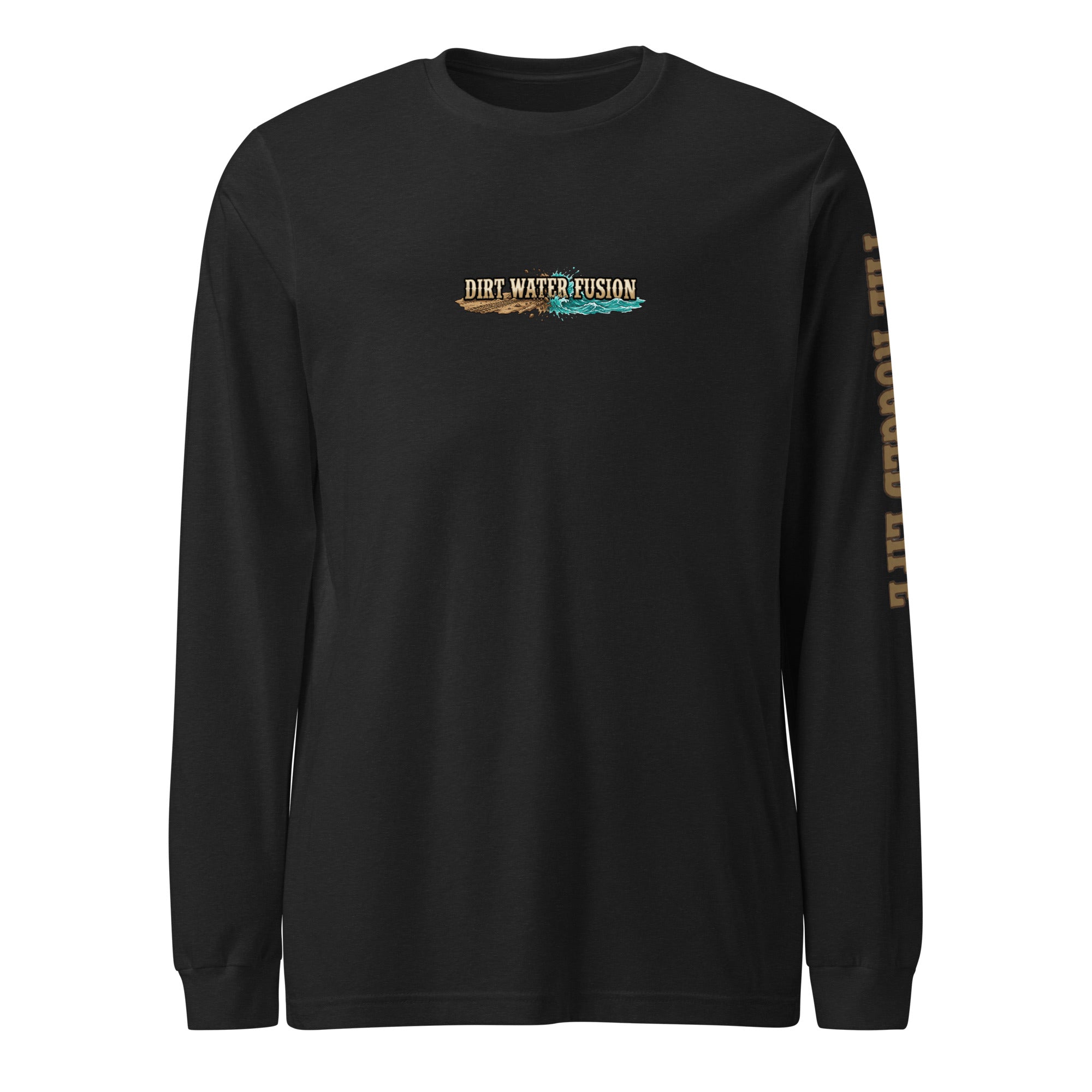 Jeep & Boat Long Sleeve Tee - Off-Road Water Adventure Shirt | Dirt Water Fusion image
