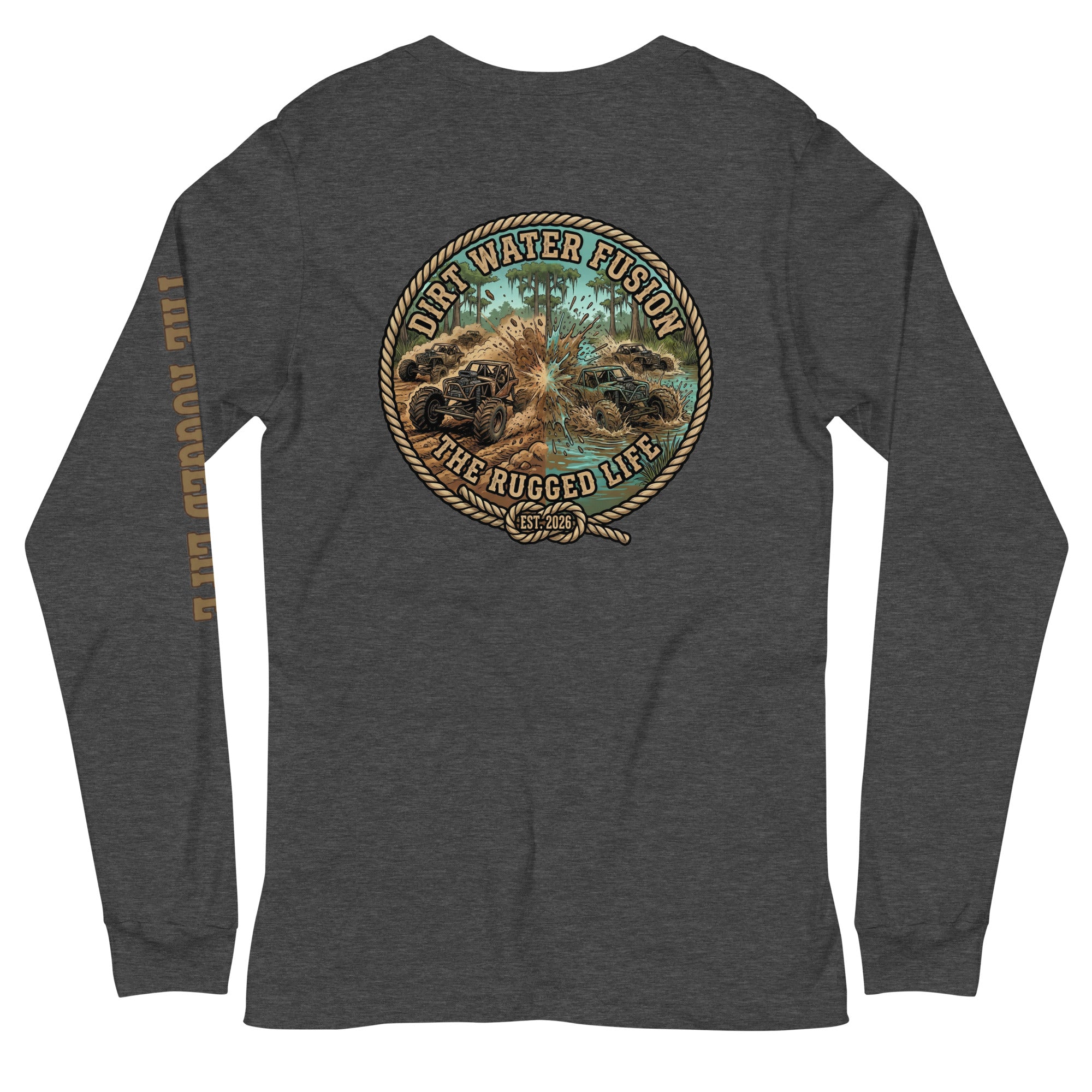 Swamp Buggy Long Sleeve Tee - Off-Road Adventure Shirt | Dirt Water Fusion image

