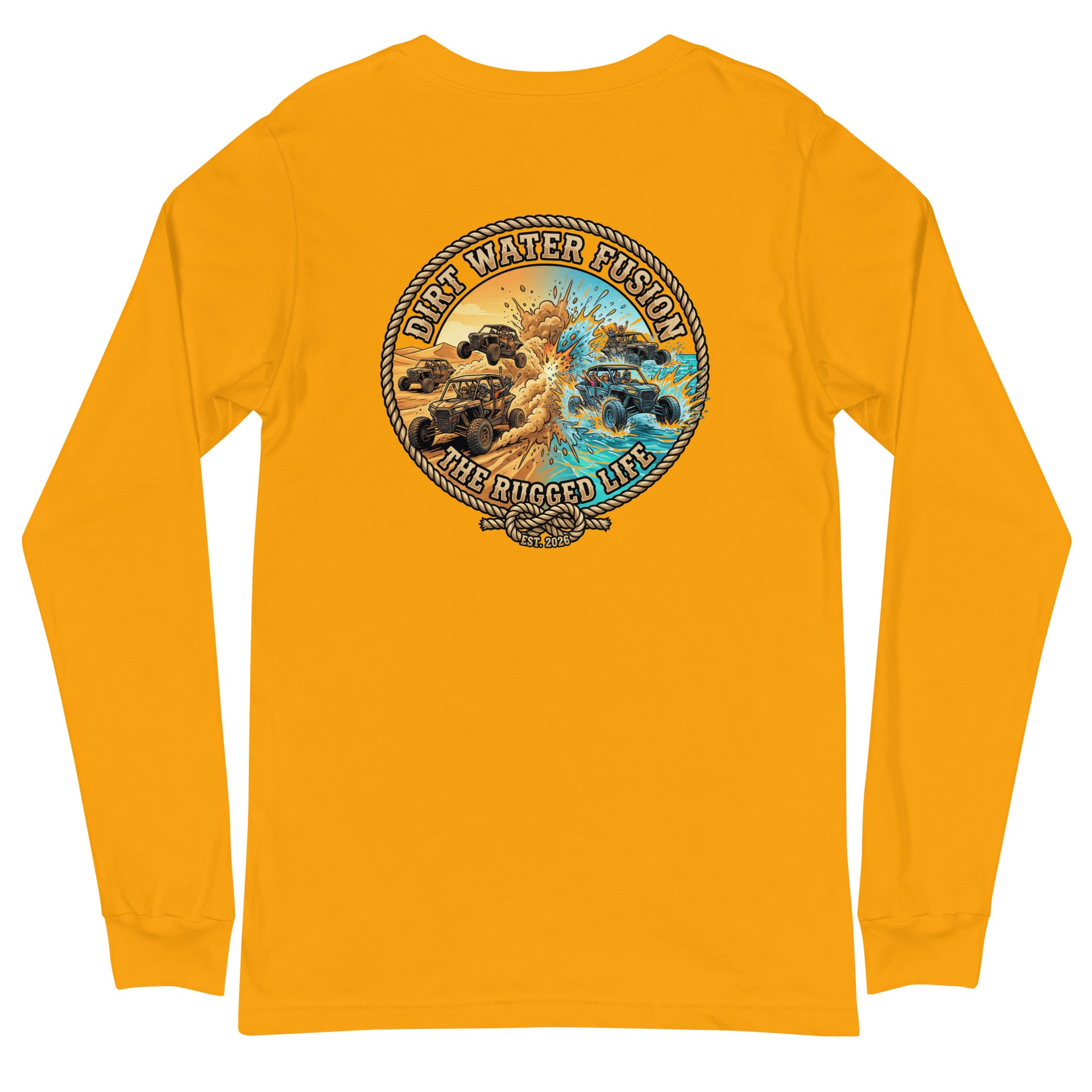 Swamp Buggy Long Sleeve Tee - Off-Road Adventure Shirt | Dirt Water Fusion image
