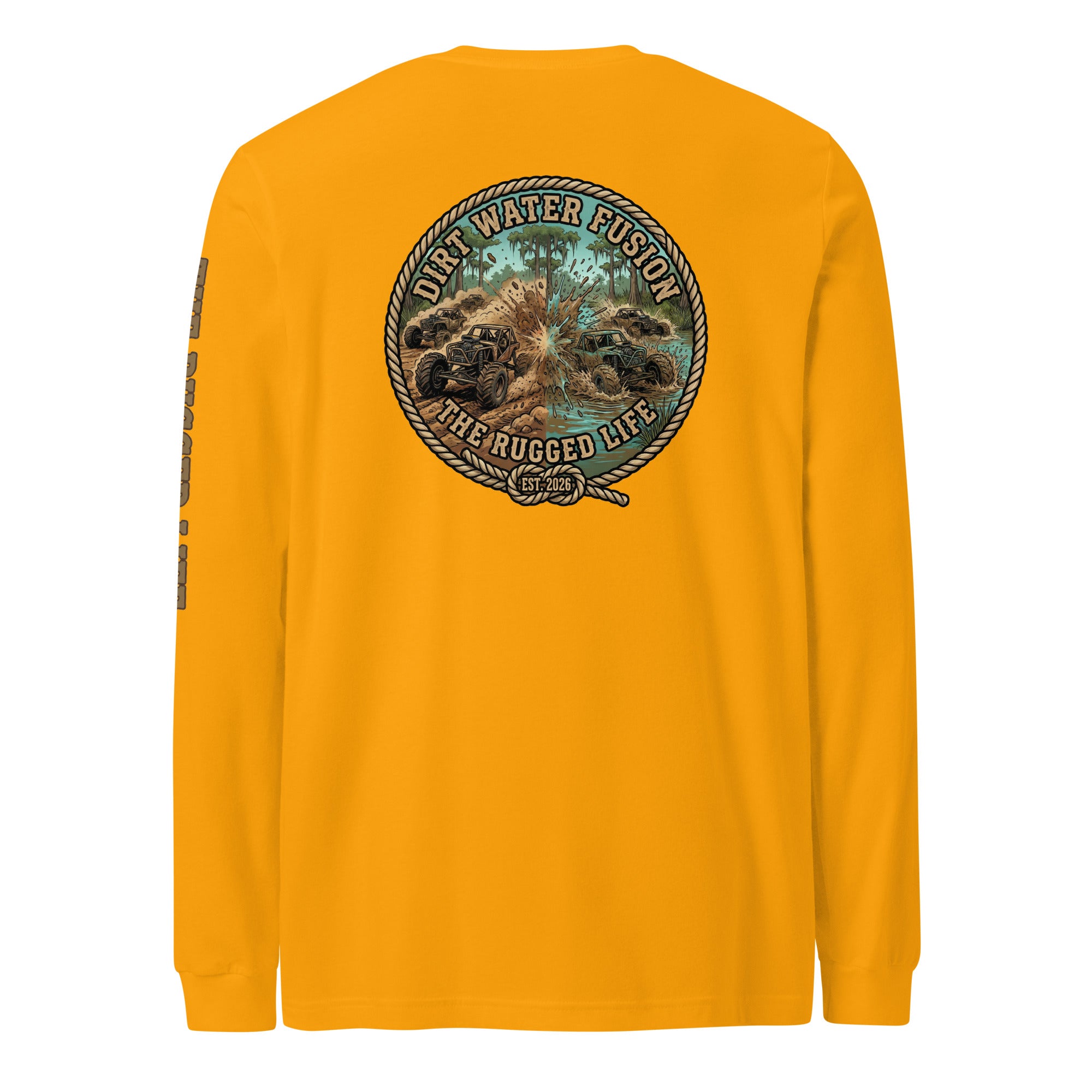 Swamp Buggy Long Sleeve Tee - Off-Road Adventure Shirt | Dirt Water Fusion image
