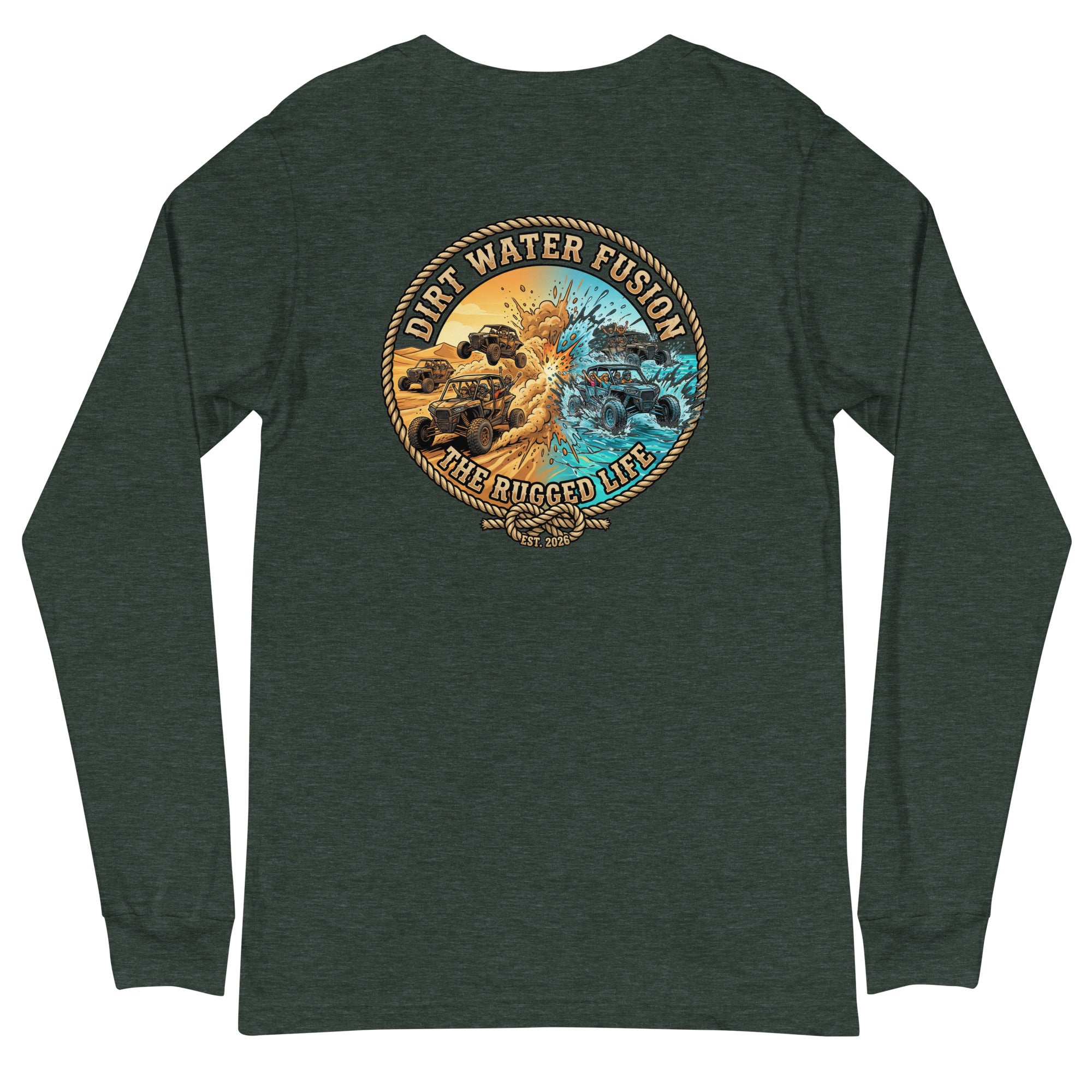 Swamp Buggy Long Sleeve Tee - Off-Road Adventure Shirt | Dirt Water Fusion image
