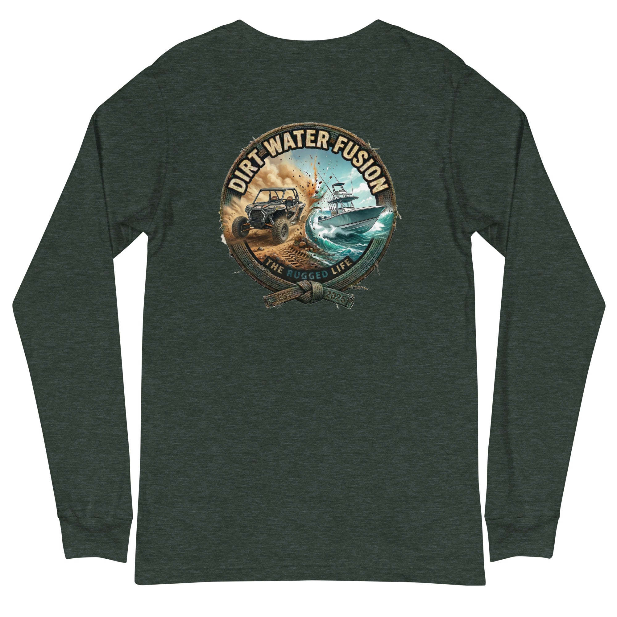 Side By Side & Boat Classic Tee - Off-Road Water Sports Shirt | Dirt Water Fusion image
