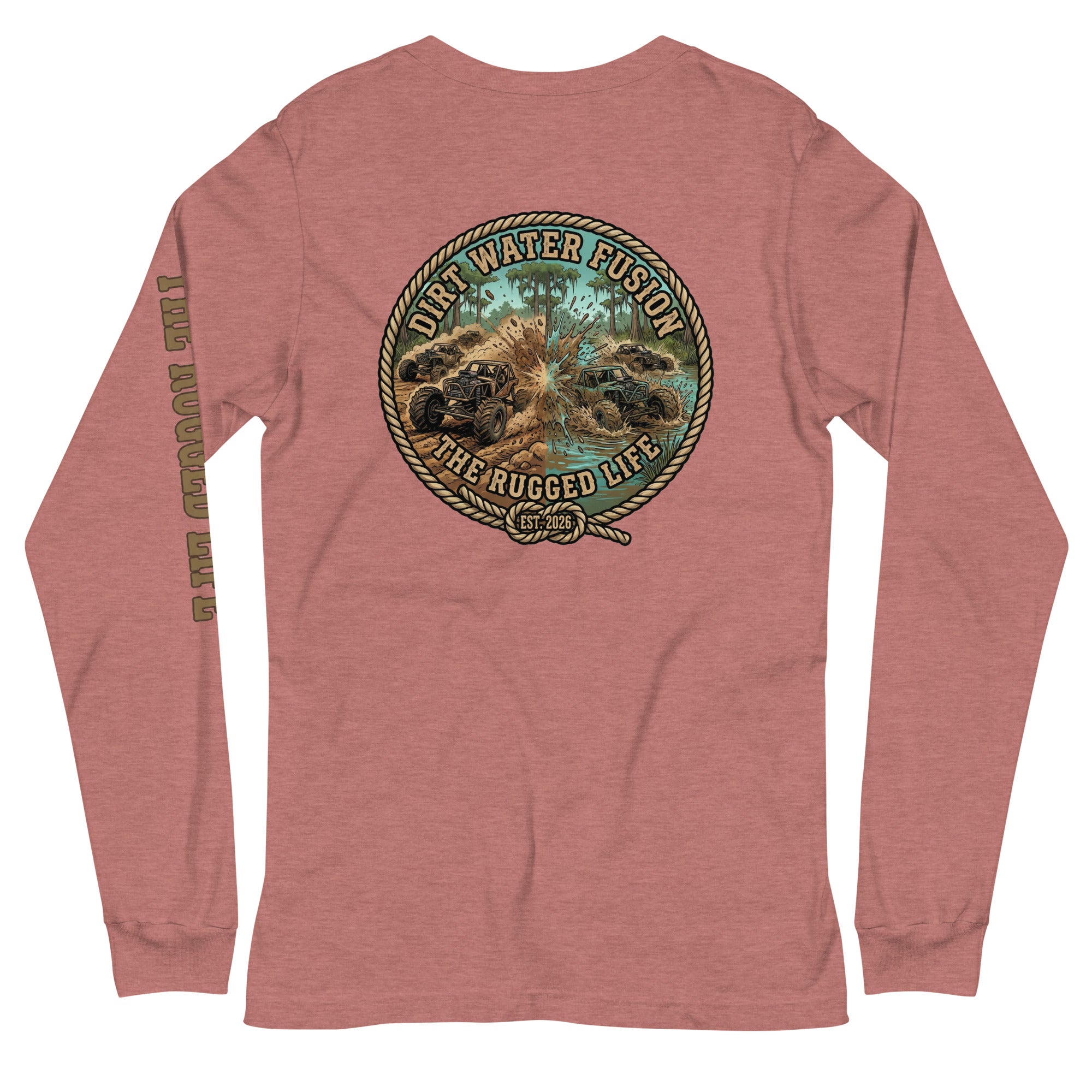 Swamp Buggy Long Sleeve Tee - Off-Road Adventure Shirt | Dirt Water Fusion image
