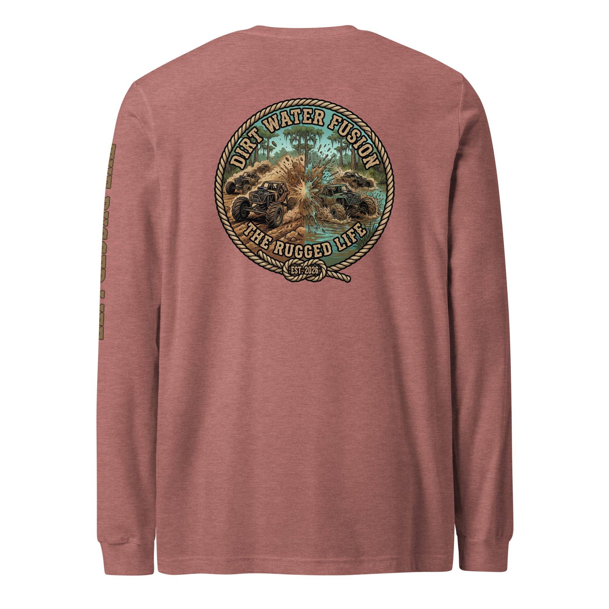 Swamp Buggy Long Sleeve Tee - Off-Road Adventure Shirt | Dirt Water Fusion image
