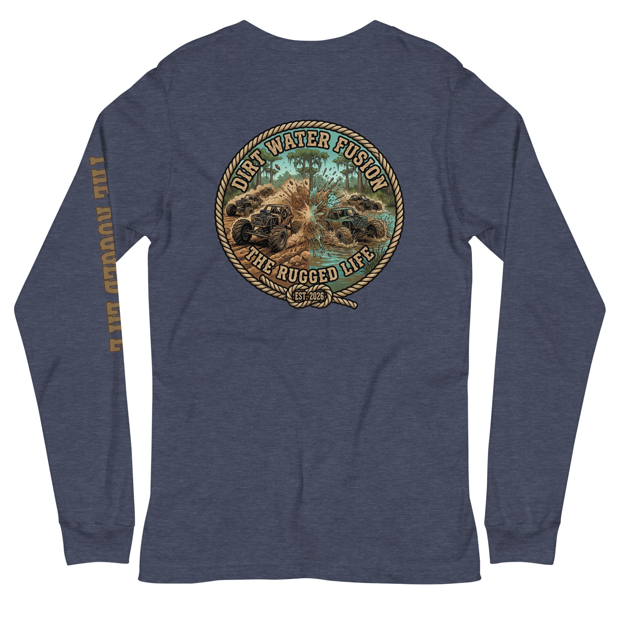 Swamp Buggy Long Sleeve Tee - Off-Road Adventure Shirt | Dirt Water Fusion image
