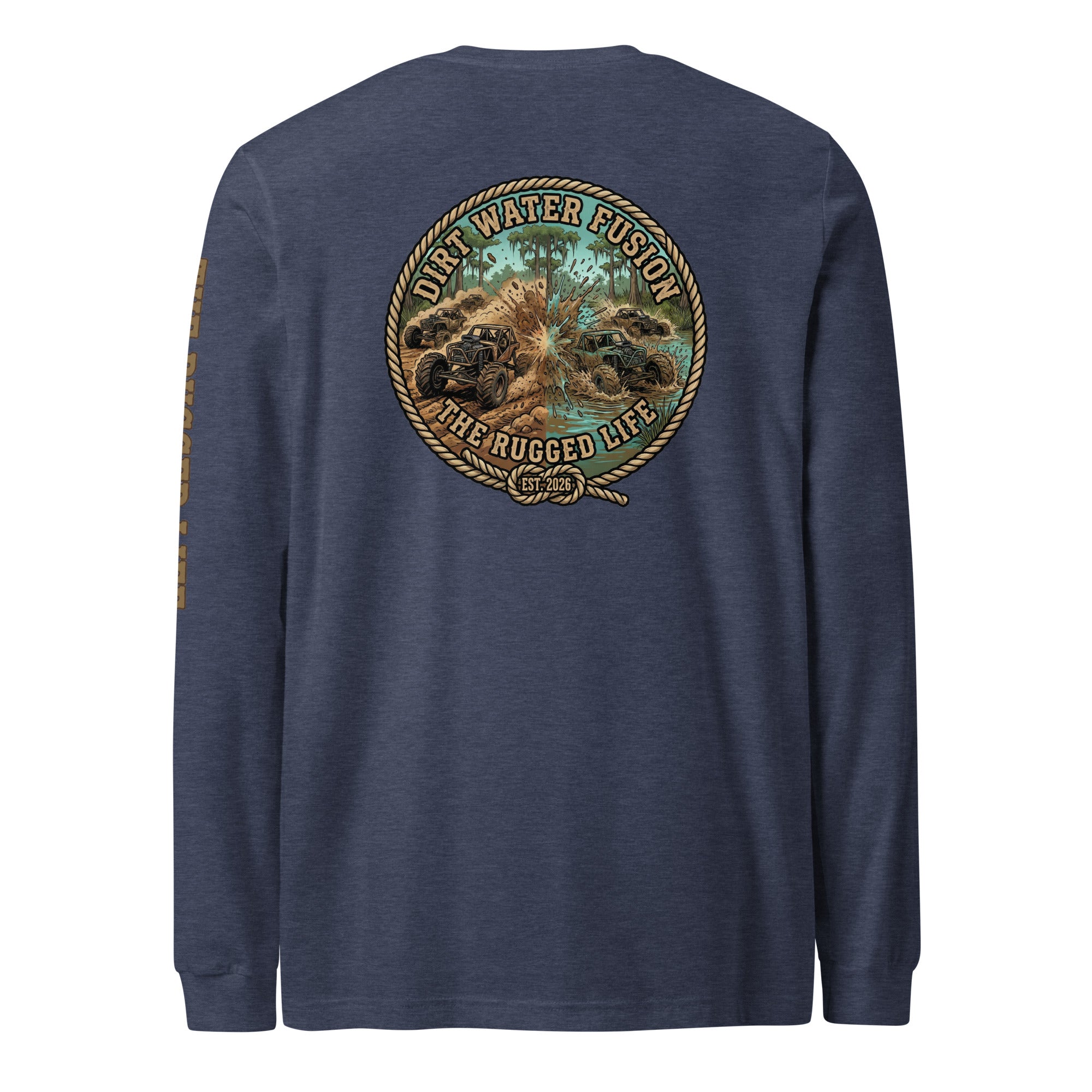 Swamp Buggy Long Sleeve Tee - Off-Road Adventure Shirt | Dirt Water Fusion image
