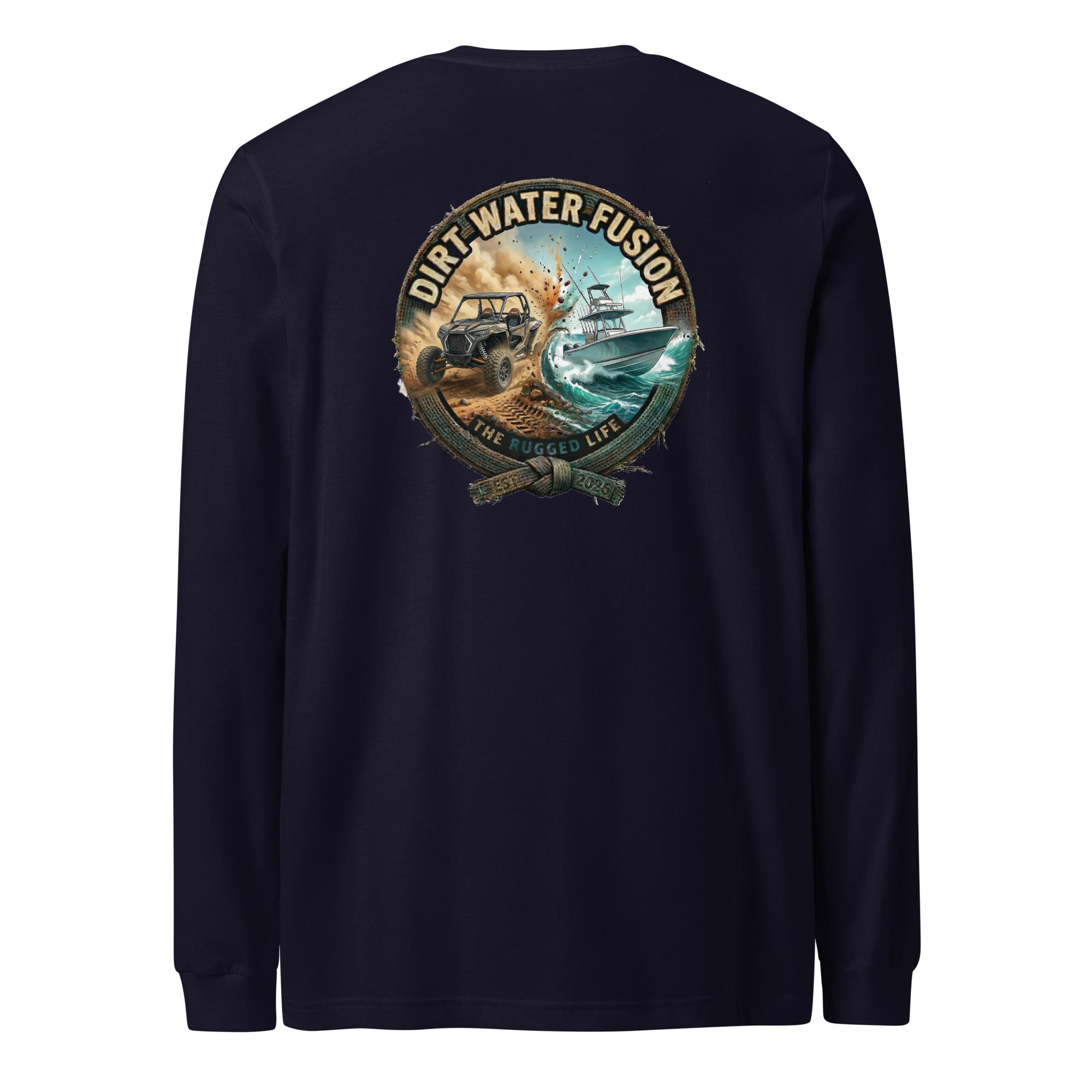 Side By Side & Boat Classic Tee - Off-Road Water Sports Shirt | Dirt Water Fusion image
