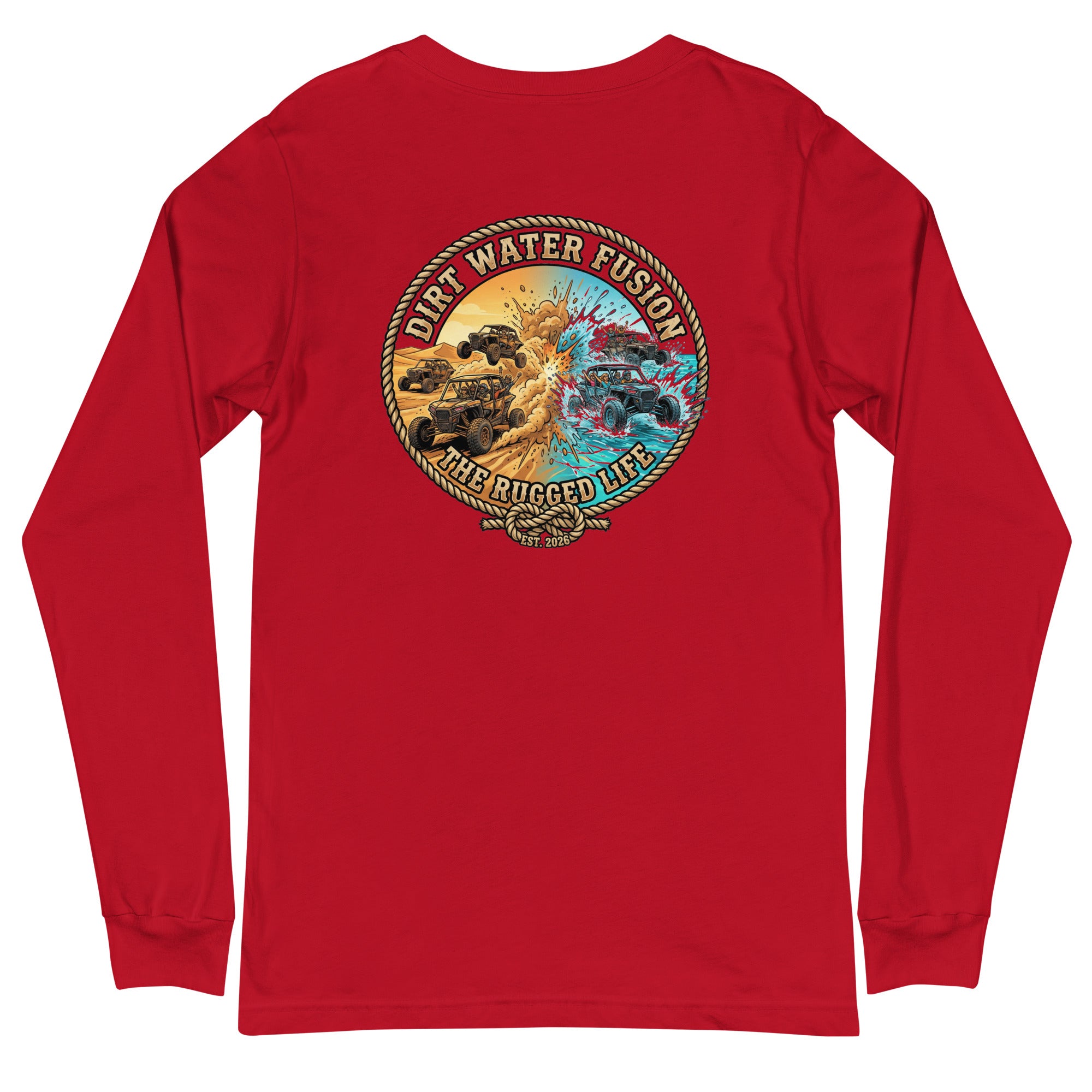 Swamp Buggy Long Sleeve Tee - Off-Road Adventure Shirt | Dirt Water Fusion image

