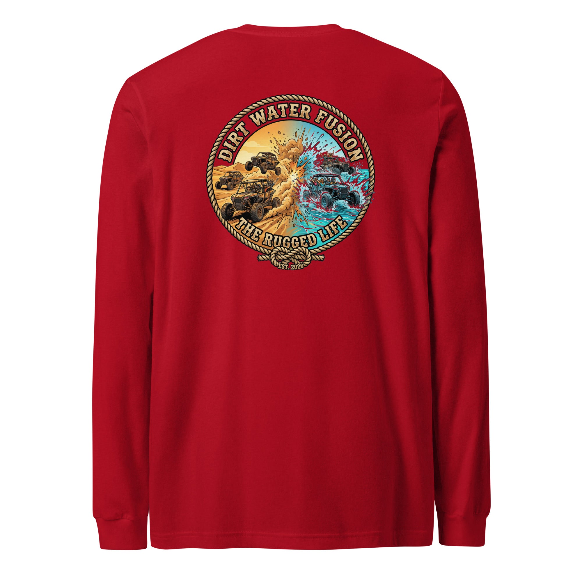 Swamp Buggy Long Sleeve Tee - Off-Road Adventure Shirt | Dirt Water Fusion image
