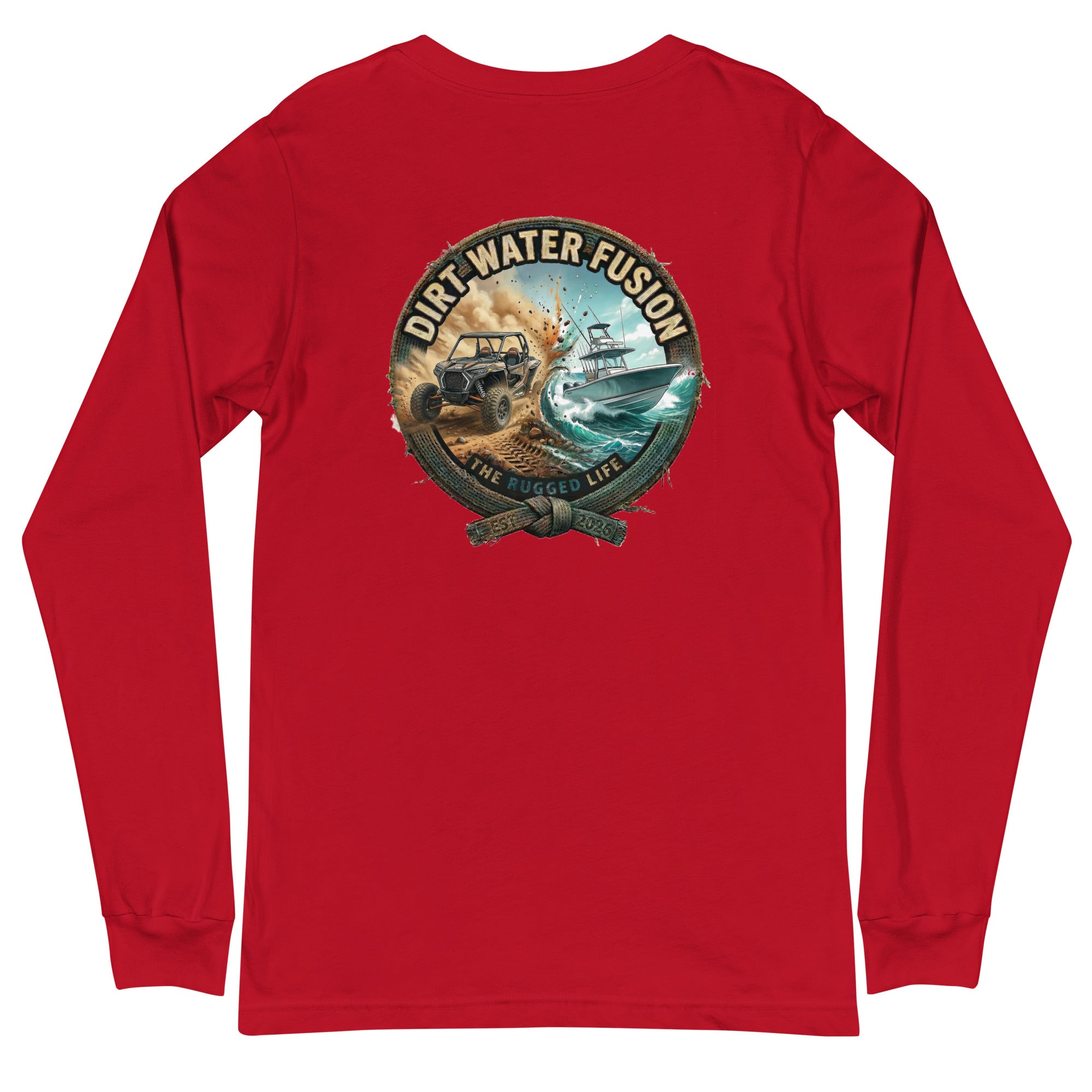 Side By Side & Boat Classic Tee - Off-Road Water Sports Shirt | Dirt Water Fusion image
