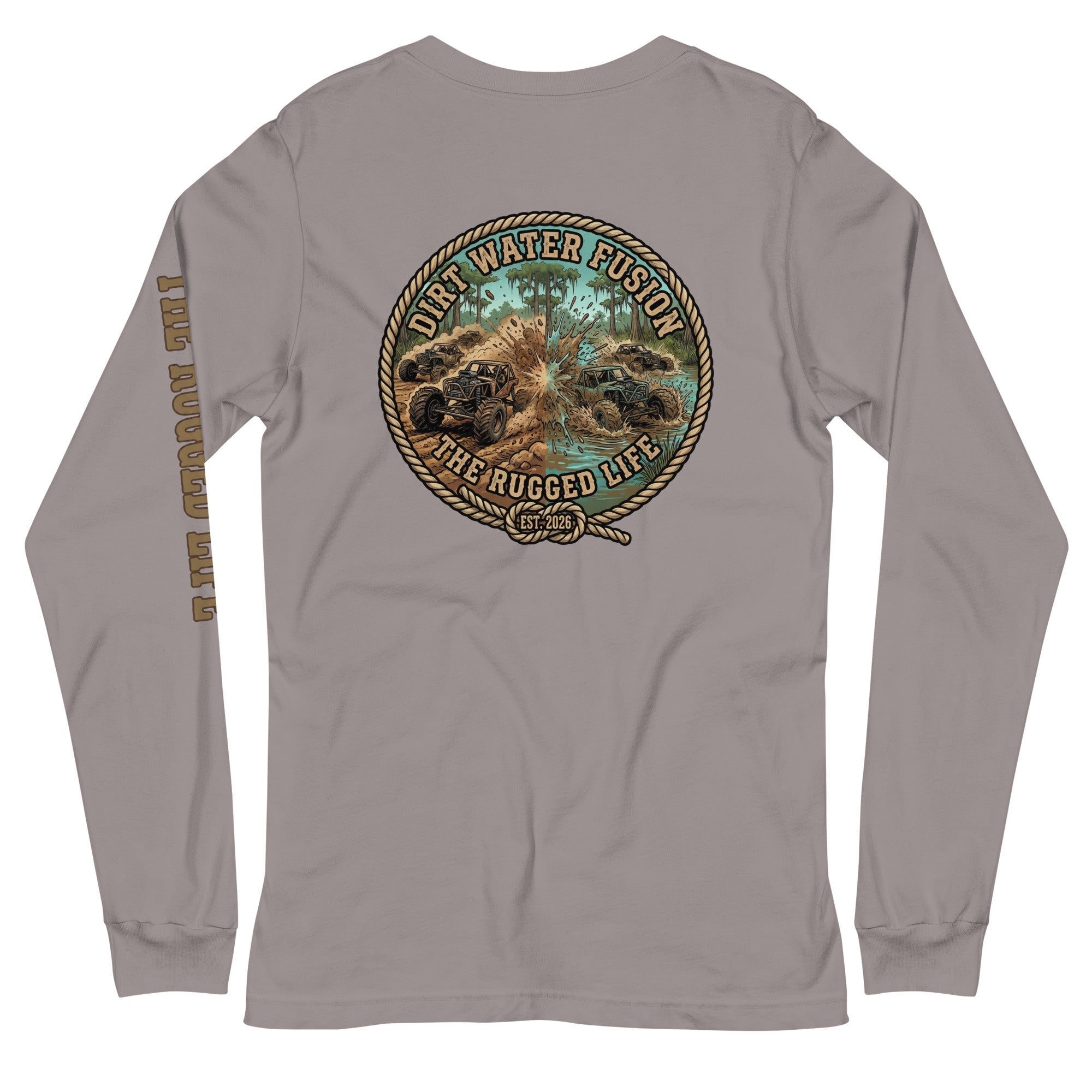 Swamp Buggy Long Sleeve Tee - Off-Road Adventure Shirt | Dirt Water Fusion image
