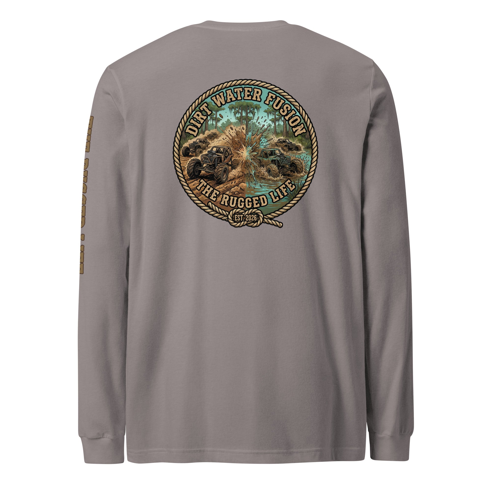 Swamp Buggy Long Sleeve Tee - Off-Road Adventure Shirt | Dirt Water Fusion image
