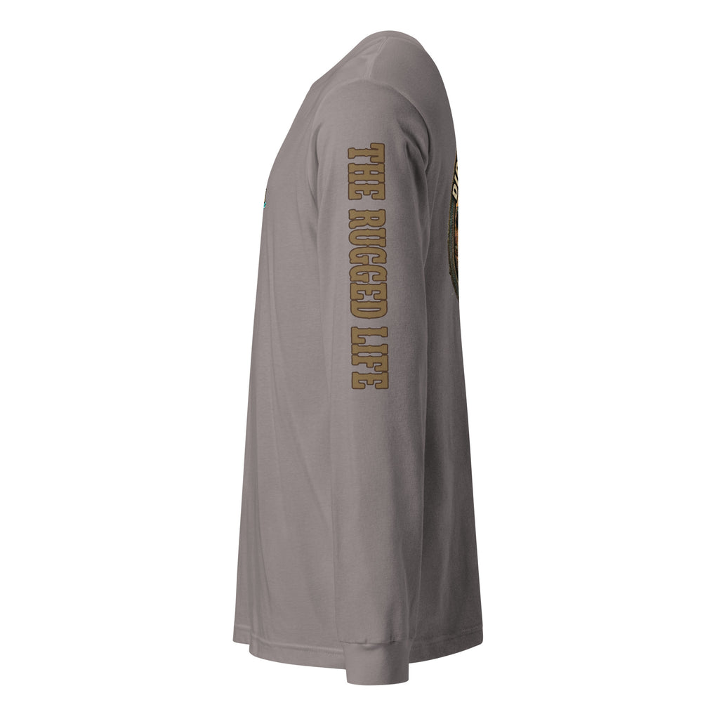 ATV Boating Fishing Mahi  Long Sleeve Tee - Dirt Water Fusion Relaxed Vibe image