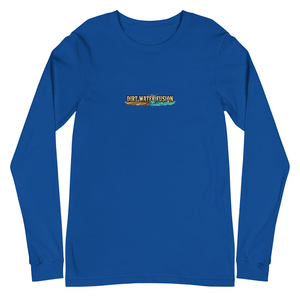 Ford Pickup Truck & Boat Long Sleeve Tee - Truck Boat Lovers Shirt | Dirt Water Fusion image
