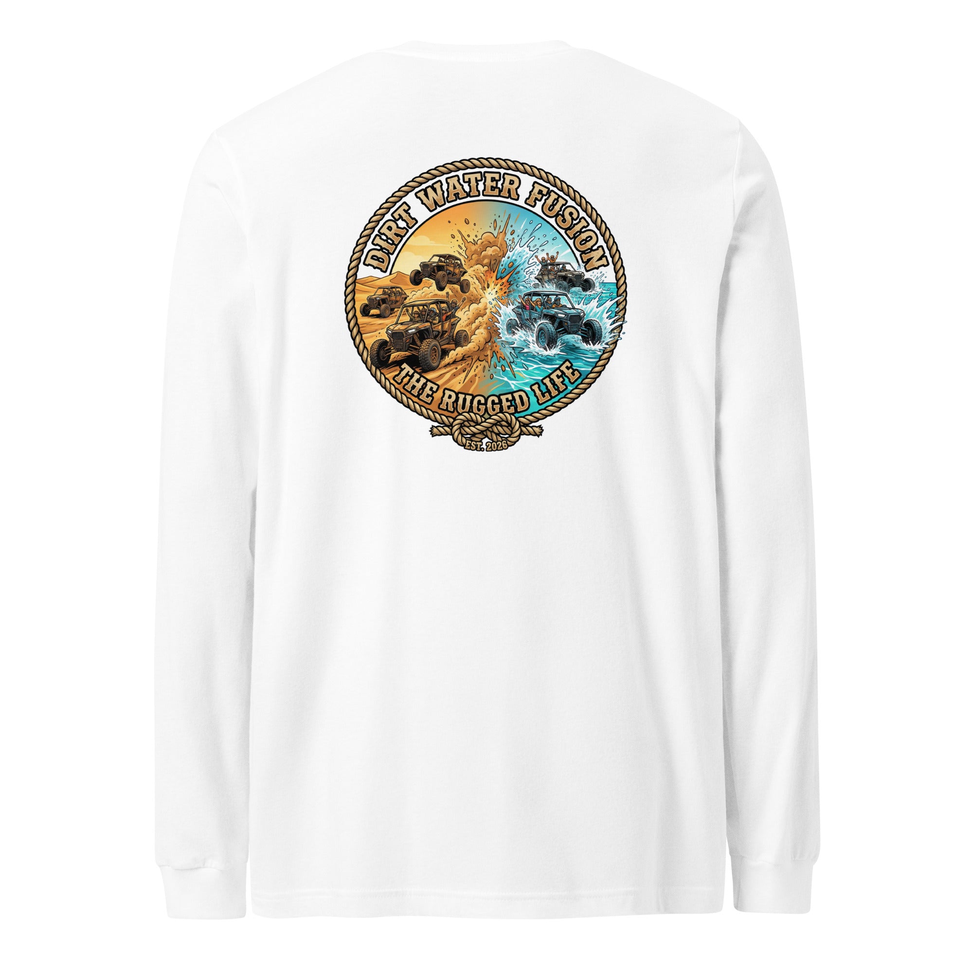 Swamp Buggy Long Sleeve Tee - Off-Road Adventure Shirt | Dirt Water Fusion image
